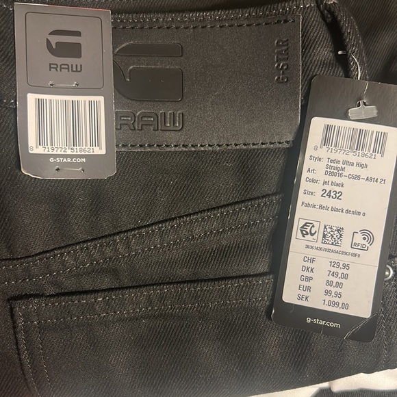 G-Star RAW
Dames Jeans Tedie Ultra High Waist Straight - Picture 6 of 7